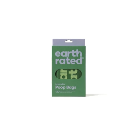 Earth Rated Poepzakjes Met Handvaten Lavendel Gerecycled - Afbeelding 2