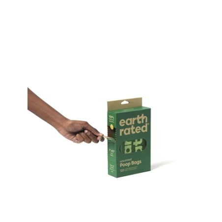 Earth Rated Poepzakjes Met Handvaten Geurloos Gerecycled - Afbeelding 3