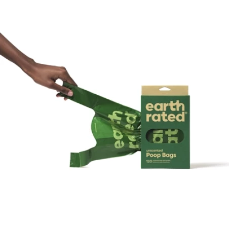 Earth Rated Poepzakjes Met Handvaten Geurloos Gerecycled - Afbeelding 4
