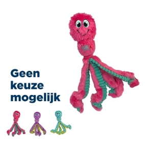 Kong Wubba Octopus Assorti - Medium