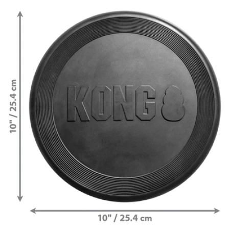 Kong Extreme Flyer Frisbee Zwart - Afbeelding 2