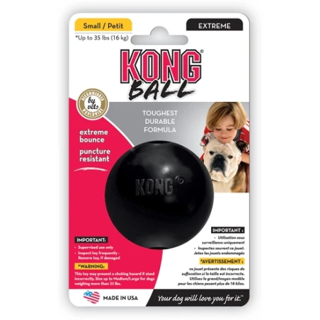 Kong Extreme Rubber Bal Zwart - Afbeelding 5