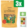 Lafeber  Classic Nutri-Berries Parrot 284 g - Vogelvoer - 3 Zakken - Inclusief 6 stuks PetsHome Fruitkuipjes