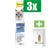Gimcat Multi-Vitamin Duo-Pasta 50 g Tonijn|Vitamin - Kattensnacks - 3 Stuks - Inclusief PetsHome Goudkleurige Adreskoker