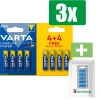 Varta 4903 AAA Longlife Power Alkaline blister 4+4 - 3 Pakken - Inclusief PetsHome Geurstaafjes Fresh