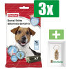Beaphar Dental sticks kleine hond 112 g 7 stuks - 3 Stuks - Inclusief PetsHome Goudkleurige Adreskoker