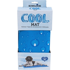 Kowloon Cool mat blauw bubble M, 65×50 cm