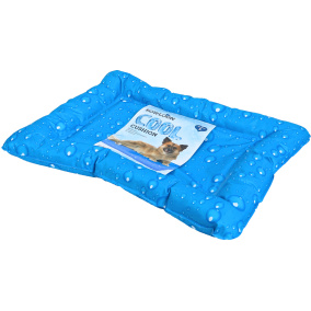 Kowloon Cool kussen blauw bubble S, 66×50 cm