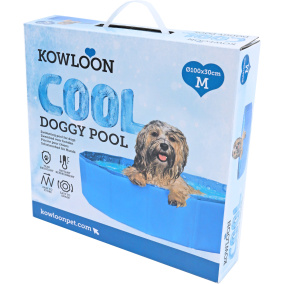 Kowloon Cool pool zwembad blauw bubble M, 100×30 cm