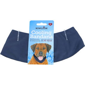 Kowloon Cool Bandana verstelbaar L 43-52 cm, donkerblauw