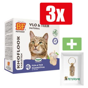 Biofood Petfood
  Kattensnoepjes Bij Vlo Naturel - Kattensnoepjes - 100st - 3 Stuks - Inclusief
  PetsHome Goudkleurige Adreskoker