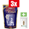 Kronch 76% Zalmsnacks Pockets - Hondensnacks - 175 GR - 3 Stuks - Inclusief PetsHome Goudkleurige Adreskoker