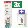 Beaphar Intestopro Pasta Kat / Hond TOT 15 KG 20 ML - 3 Stuks - Inclusief PetsHome Goudkleurige Adreskoker