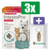 Beaphar Intestopro Kat / Hond <20 KG 20 TBL - 3 Stuks - Inclusief PetsHome Goudkleurige Adreskoker