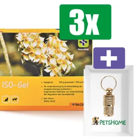 Iso Gel - 3 Stuks - Inclusief PetsHome Goudkleurige Adreskoker