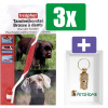 Beaphar Tandenborstel - 3 Stuks - Inclusief PetsHome Goudkleurige Adreskoker