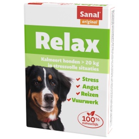 Sanal Dog Relax Kalmeringstablet Large > 20 kg 15 Tabletten