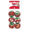 Kong hond holiday SqueakAir balls medium pak 6 stuks