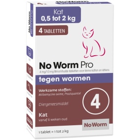 Exil No Worm Pro - Kitten - 4 tabletten