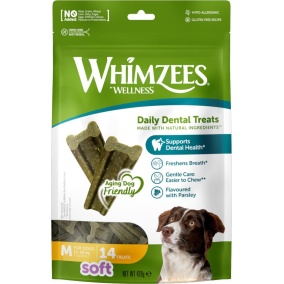 Whimzees soft medium valuebag a 14 stuks