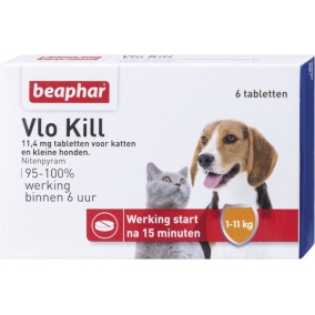 Beaphar Vlo Kill+ kat & hond tot 11kg
  6st