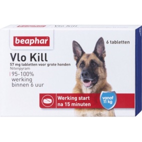 Beaphar Vlo Kill+ hond vanaf 11kg 6st