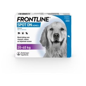 Frontline Frontline Spot-On Hond L - 2.68 ml 3 pip 20-40 Kg L