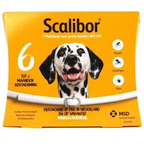 Intervet Tekenband
  Scalibor grote rassen - Large (65 cm)