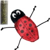 Kong Refillables Ladybug - Rood Zwart Met Catnip