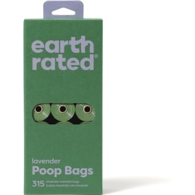 Earth Rated Poepzakjes Lavendel Gerecycled - 21X15 ST