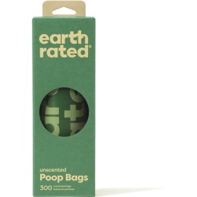 Earth Rated Poepzakjes Geurloos Gerecycled - 300 ST
