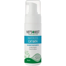 Vets best waterless cat bath - 150ml