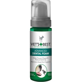 Vets best advanced dental foam - 120ml