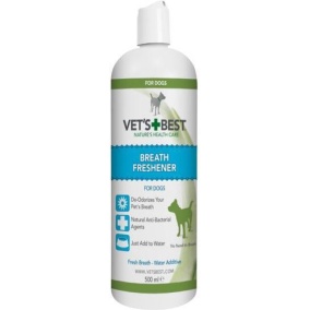 Vets best breath freshener hond - 500ml
