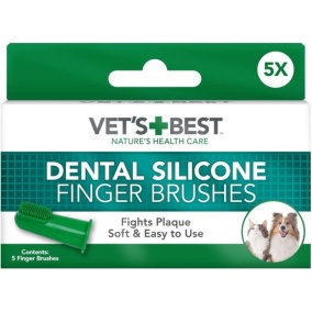 Vets best vinger tandenborstels - 5 stuks