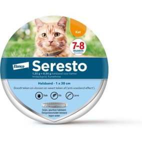 Seresto Teken- en vlooienband Kat - 38 cm