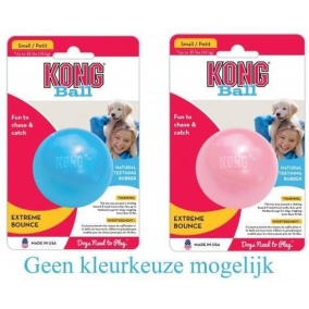 Kong hond Puppy Ball met gat, small (Ø 6 cm)