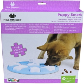 Nina Ottosson Puppyspel Puppy Smart, Blauw