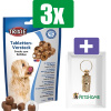 Trixie - Verstopplaats Voor Tabletten - Honden - 3 stuks - Inclusief PetsHome Goudkleurige Adreskoker