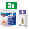 Trixie Ear Care Vingerpads - 50 ST - 3 stuks - Inclusief PetsHome Goudkleurige Adreskoker