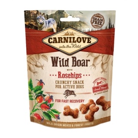 Carnilove Crunchy Snack Everzwijn Rozenbottel - 200 gr