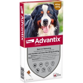 Elanco Advantix Spot-on hond 600 6 ml 4 pip