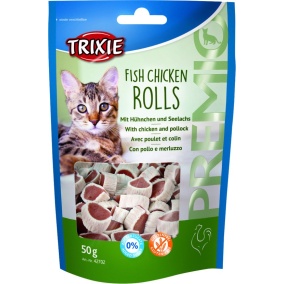 Trixie Premio Rolletjes Vis En Kip - 50 Gr