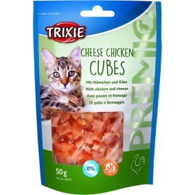 Trixie Premio Blokjes Kaas En Kip - 50 Gr