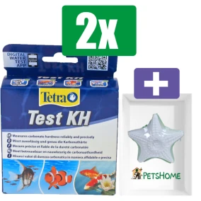 Tetra Test KH carbonaathardheid - 2 stuks - Inclusief PetsHome Zuurstofsteen
