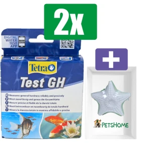 Tetra Test GH totale hardheid - 2 stuks - Inclusief PetsHome Zuurstofsteen