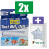 Tetra Test NH3/NH4+ totaal ammoniak - 2 stuks - Inclusief PetsHome Zuurstofsteen