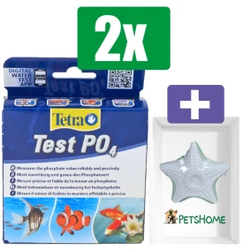 Tetra Test PO4 fosfaat - 2 stuks - Inclusief PetsHome Zuurstofsteen