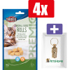 Trixie Premio Kip En Kaas - 50 Gr - 4 Stuks - Inclusief PetsHome Goudkleurige Adreskoker