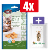 Trixie Premio Kip En Tonijn - 50 Gr - 4 Stuks - Inclusief PetsHome Goudkleurige Adreskoker